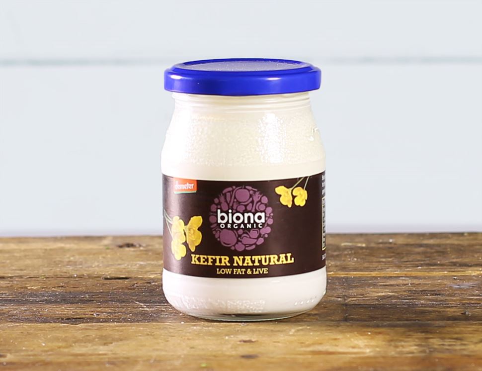 kefir yoghurt organic biona 250ml abel cole