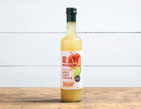 apple cider vinegar with mother raw