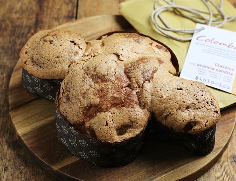 Colomba with Extra Virgin Olive Oil, Organic, Evvivo (500g)