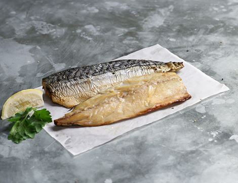 Smoked Mackerel Fillets, Springs Smokery (Pack of 2) Abel Cole