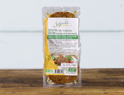 Seitán burgers, Organic, Sojade (200g)