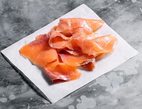 Scottish Smoked Salmon, Organic, Springs Smokery (100g)