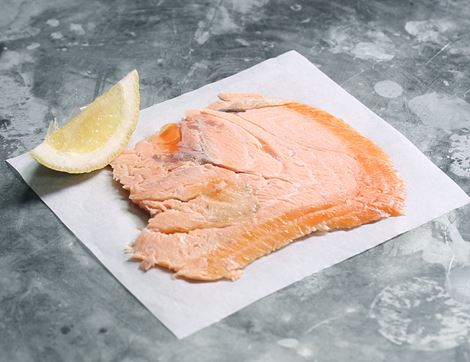 Hot Smoked Salmon, Organic, Springs Smokery (100g)