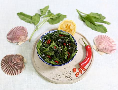 wild sea spinach recipe
