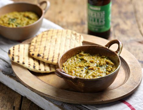 Sweet Potato Dhal with Lentils, Buckwheat & Teff, Organic, Daylesford (550g)