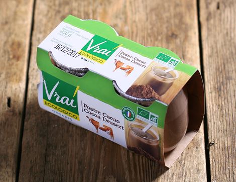 Vrai Chocolate Desserts, Organic (2x125g)