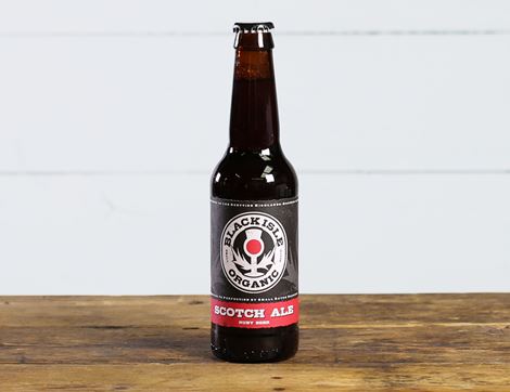 organic scotch ale black isle 330ml