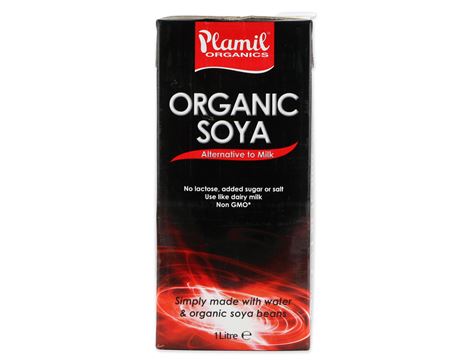 Soya Milk, Unsweetened, Plamil (1 litre)