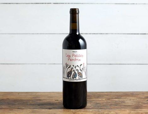 Les Petites Perdrix, Merlot, Organic, 2021 (75cl)