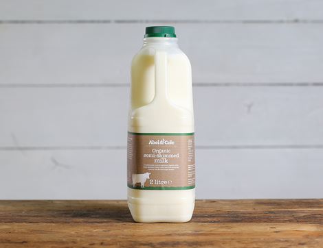 Milk, Organic, Semi-skimmed (2 litre)