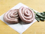 Organic Cumberland sausage wheel, Eversfield Organics