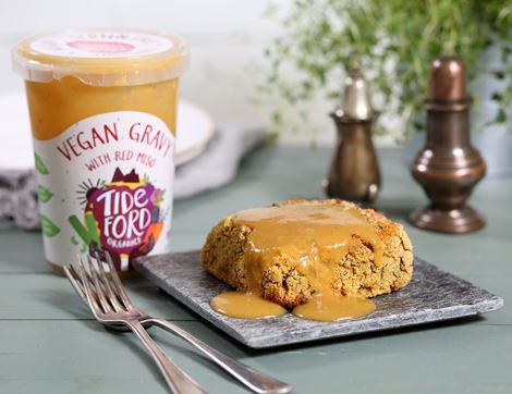 Vegetable Gravy with Miso, Organic, Tideford Organics (400g) 