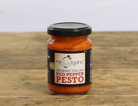 Red Pepper Pesto, Organic, Mr Organic (130g)