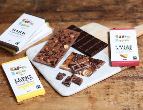 Marbled Chocolate Bar, Organic, Cocoa Loco (100g)