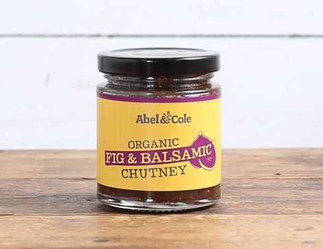 fig & balsamic chutney abel & cole