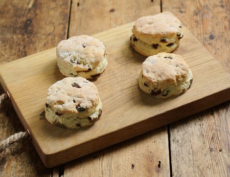 Fruit Scones, Organic, Authentic Bread Co. (pack of 4)