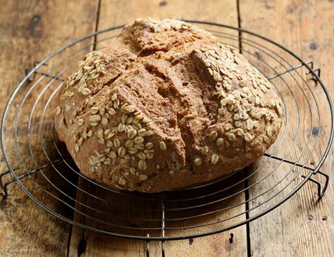 Oat & Treacle Soda Bread, Organic, Authentic Bread (800g)