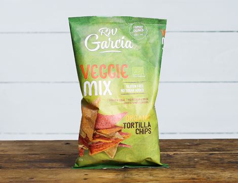 Veggie Mix Tortillas, Organic, RW Garcia (150g)