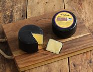 vintage cheddar black wax truckle abel & cole