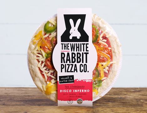 Disco Inferno, Organic, The White Rabbit Pizza Co (326g)