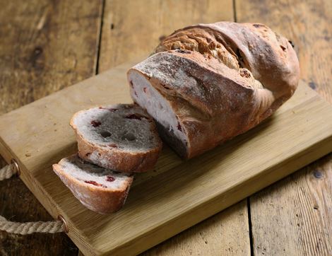 Christmas Bread with Cranberry & Walnut, Organic, Famous Hedgehog Bakery (400g)