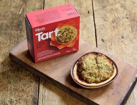 Crushed Pea & Potato Rosti, Organic, Clive's (195g)