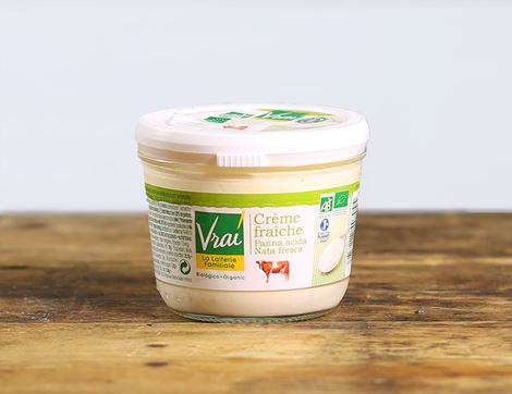 Crème Fraîche, Organic, Vrai (200ml)