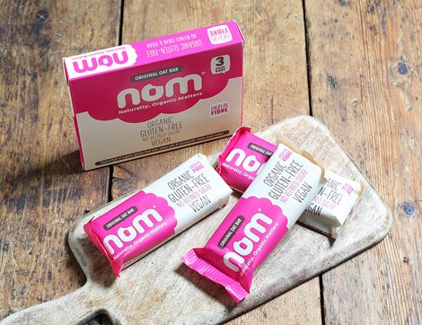 Original Oat Bar, Organic, Nom Foods Limited (3 x 40g)