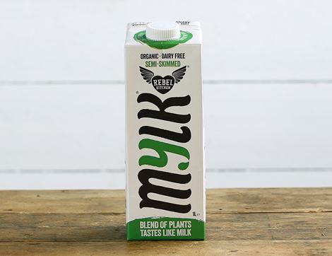 Dairy Free Mylk, Semi Skimmed, Organic, Rebel Kitchen (1 litre)
