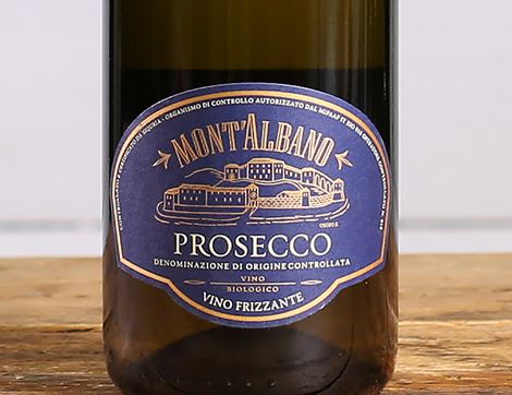 Frizzante Prosecco, Montalbano, Organic (75cl)