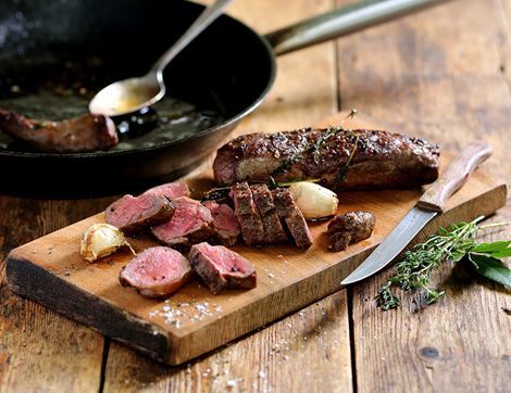 Wild Muntjac Saddle, Boneless, Hampshire Game (350g)