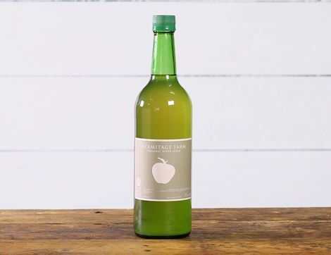 English Apple Juice, Organic, Hermitage Farm (75cl)