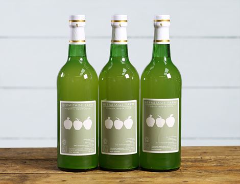 English Apple Juice, Organic, Hermitage Farm (3 x 75cl) 
