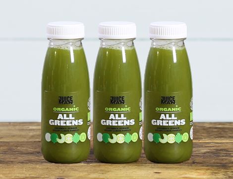 All Greens, Organic, Juiceman (3 x 250ml)