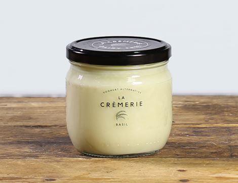 Basil Rice Yogurt, Organic, La Crèmerie (370g)