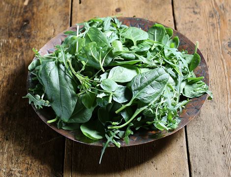 Watercress, Spinach & Rocket Salad, Organic (90g)