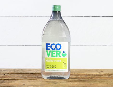 Lemon & Aloe Vera Washing Up Liquid, Ecover (950ml)