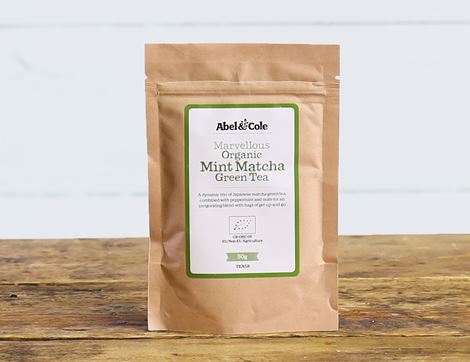 Marvellous Mint Matcha Green Tea, Organic, Abel & Cole (50g)