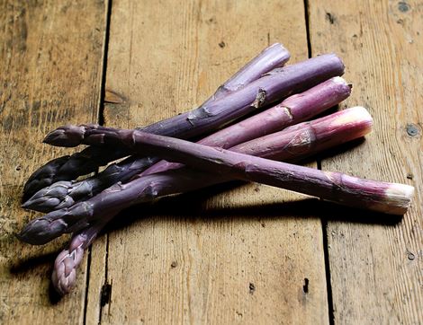 Purple Asparagus, Organic (200g)
