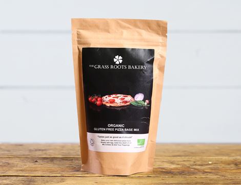 Pizza Base Mix, Gluten Free, Organic, The Grass Root Bakery (280g)
