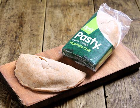 Vegetable Chilli Pasty, Organic, Clive's (190g)