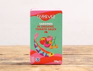Wild Sardines in Organic Tomato Sauce, Fish4Ever (120g)