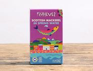Wild Scottish Mackerel in Spring Water, Fish4Ever (125g)