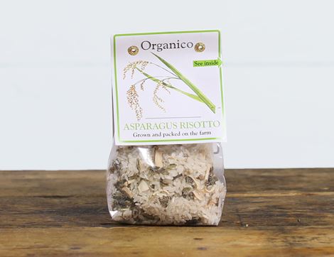 Asparagus Risotto, Organic, Organico Realfoods (250g)