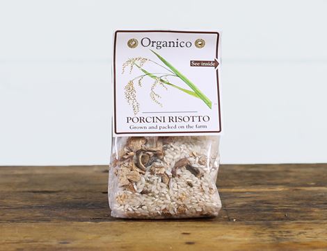 Porcini Risotto, Organic, Organico Realfoods (250g)