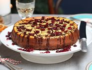 Brilliant Baked Orange & Cardamom Cheesecake