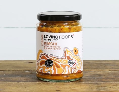 turmeric & black pepper kimchi loving foods 500g