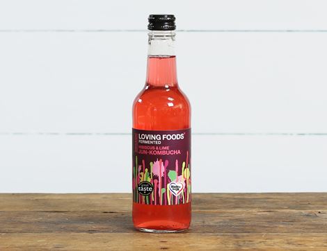 hibiscus & lime jun loving foods 330ml