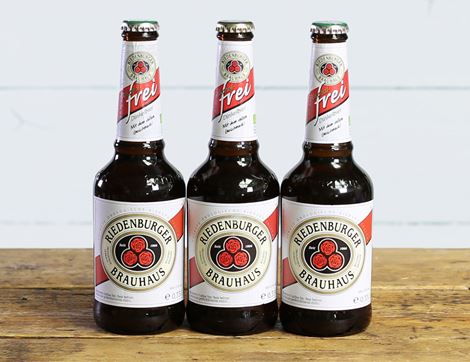 Low Alcohol Lager, Organic, Riedenburger (3 x 330ml)