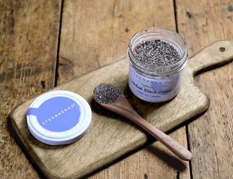 Cracked Black Pepper, Organic, Steenbergs (47g)